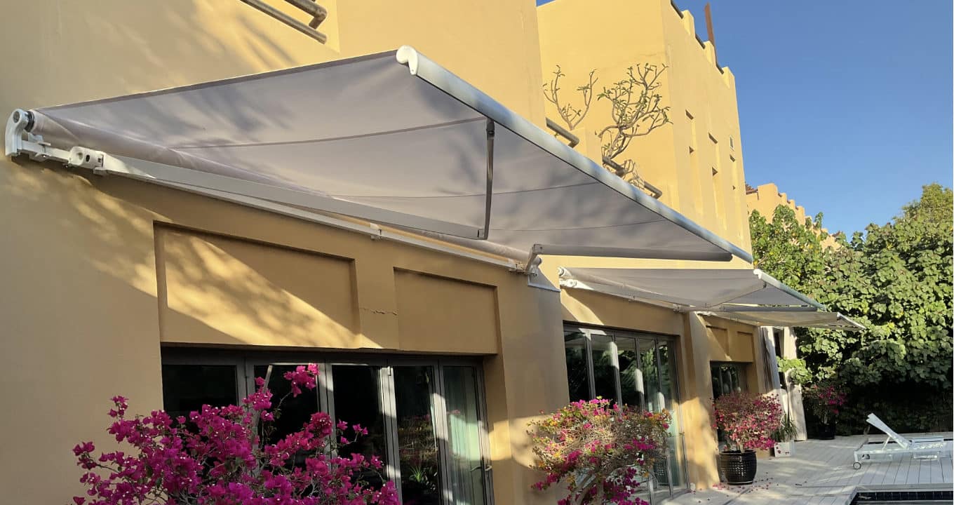Retractable Arm Awning