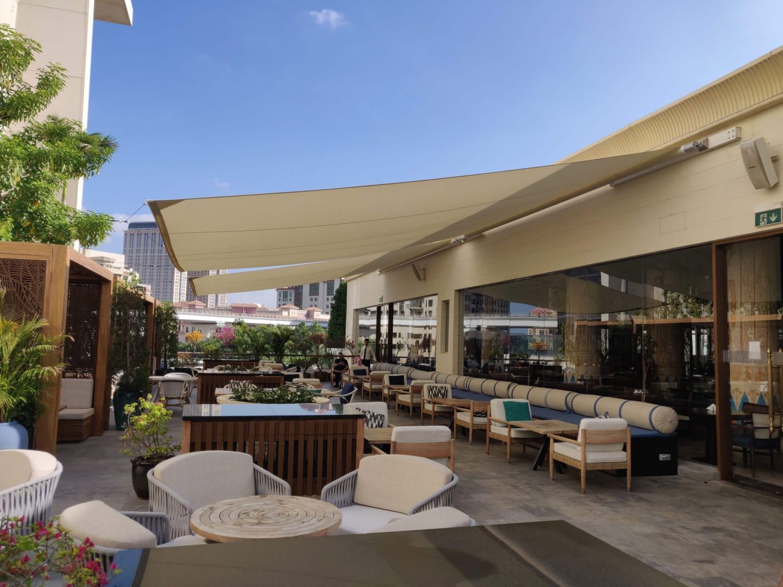 Shade Sails with LED